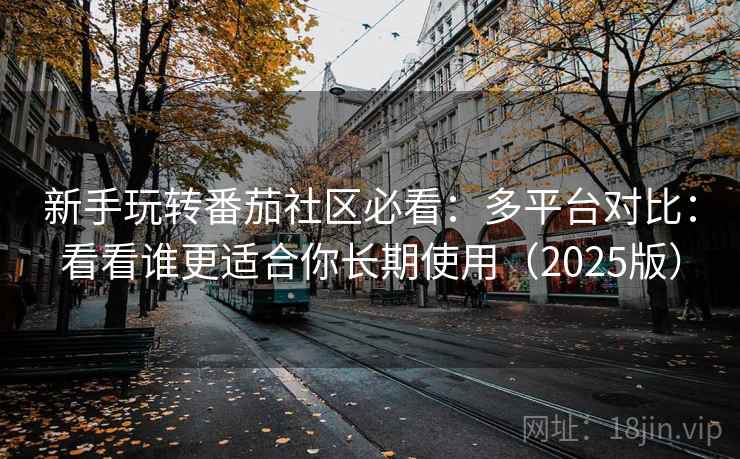 新手玩转番茄社区必看：多平台对比：看看谁更适合你长期使用（2025版）