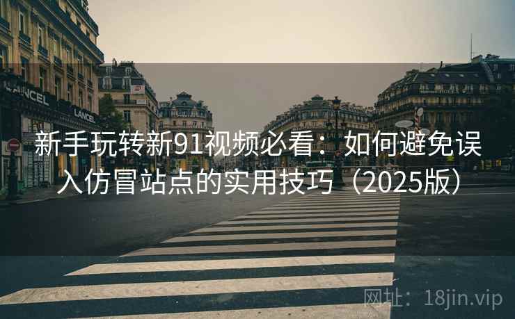 新手玩转新91视频必看：如何避免误入仿冒站点的实用技巧（2025版）