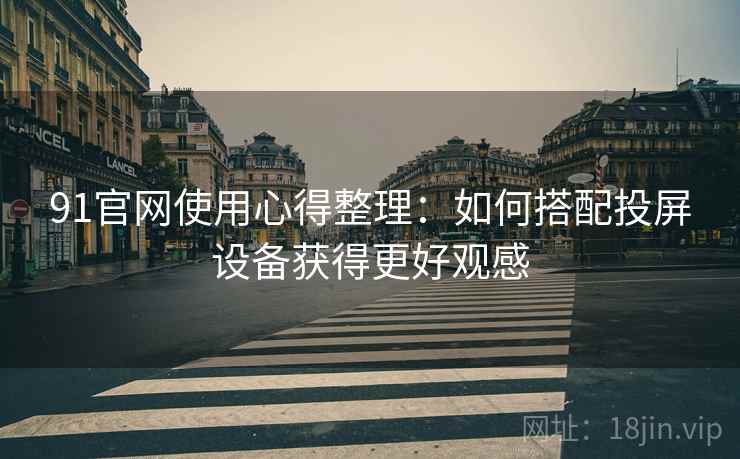 91官网使用心得整理：如何搭配投屏设备获得更好观感