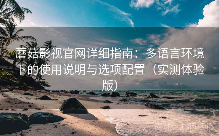 蘑菇影视官网详细指南：多语言环境下的使用说明与选项配置（实测体验版）