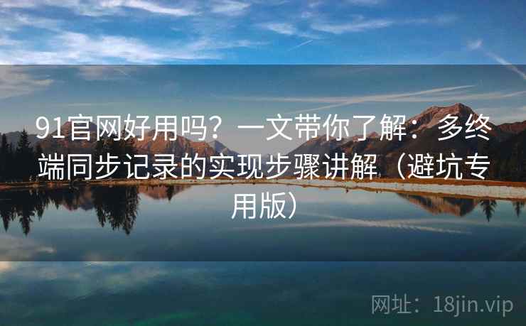 91官网好用吗？一文带你了解：多终端同步记录的实现步骤讲解（避坑专用版）