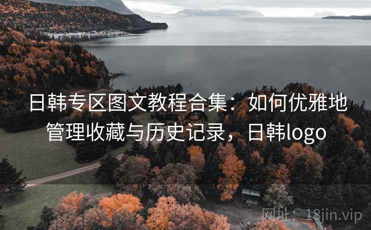 日韩专区图文教程合集:如何优雅地管理收藏与历史记录,日韩logo 日韩专区图文教程合集:如何优雅地管理收藏与历史记录,日韩logo